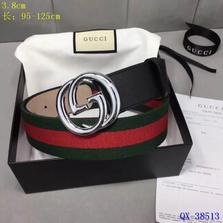 Gucci belt 38mm 95-125cm 8L43